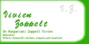 vivien zoppelt business card